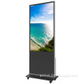 Digital Signage Display with Wheels Floor Standing Digital Signage Display with wheels Manufactory